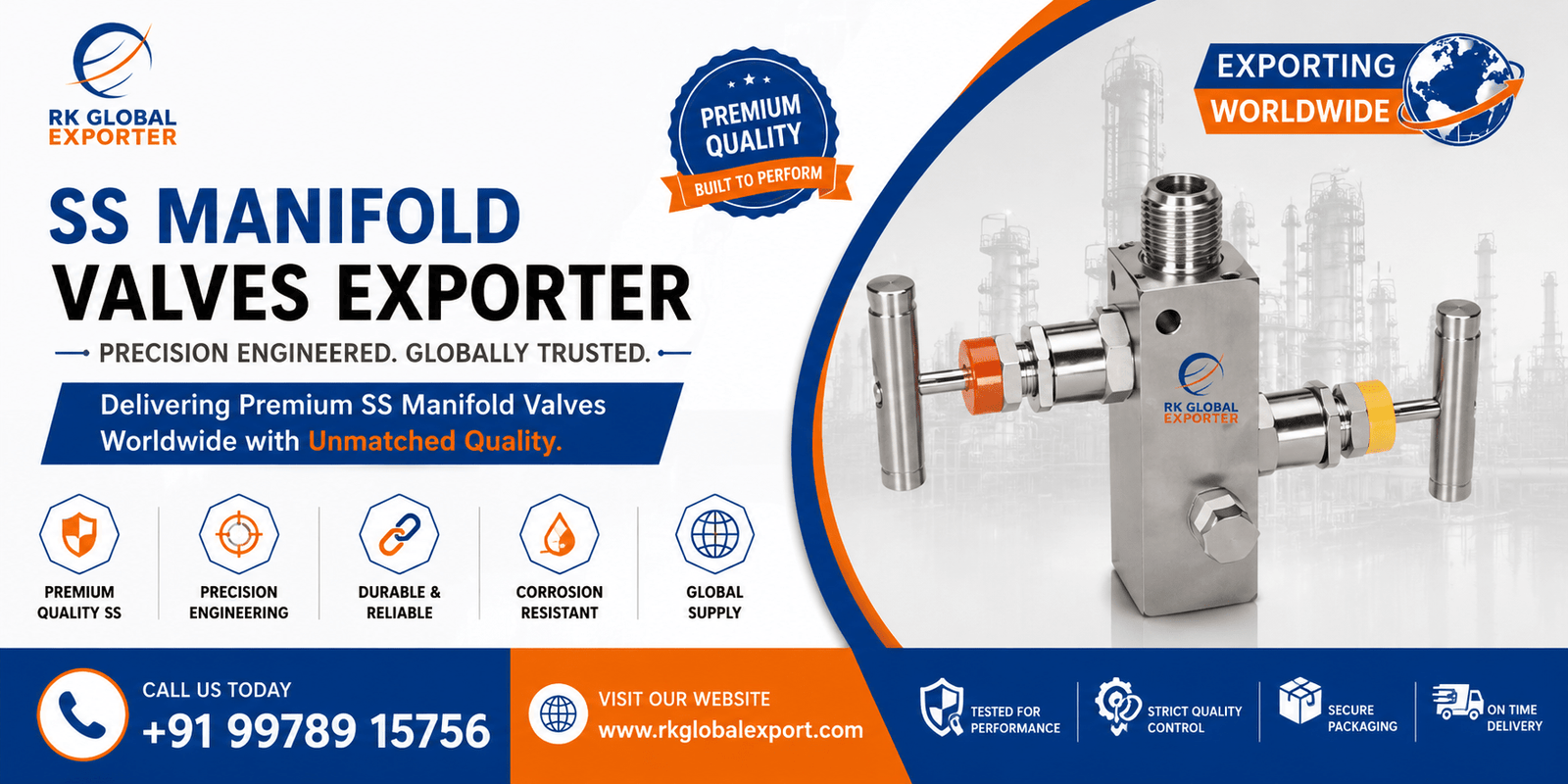SS Manifold Valves Exporter