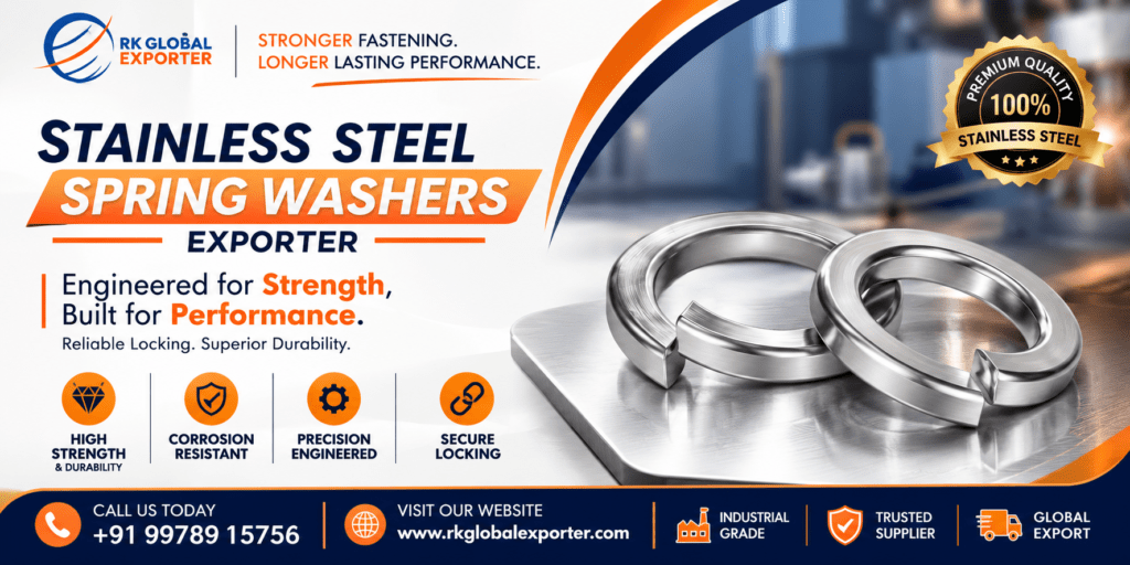 Stainless Steel Spring Washers Exporter