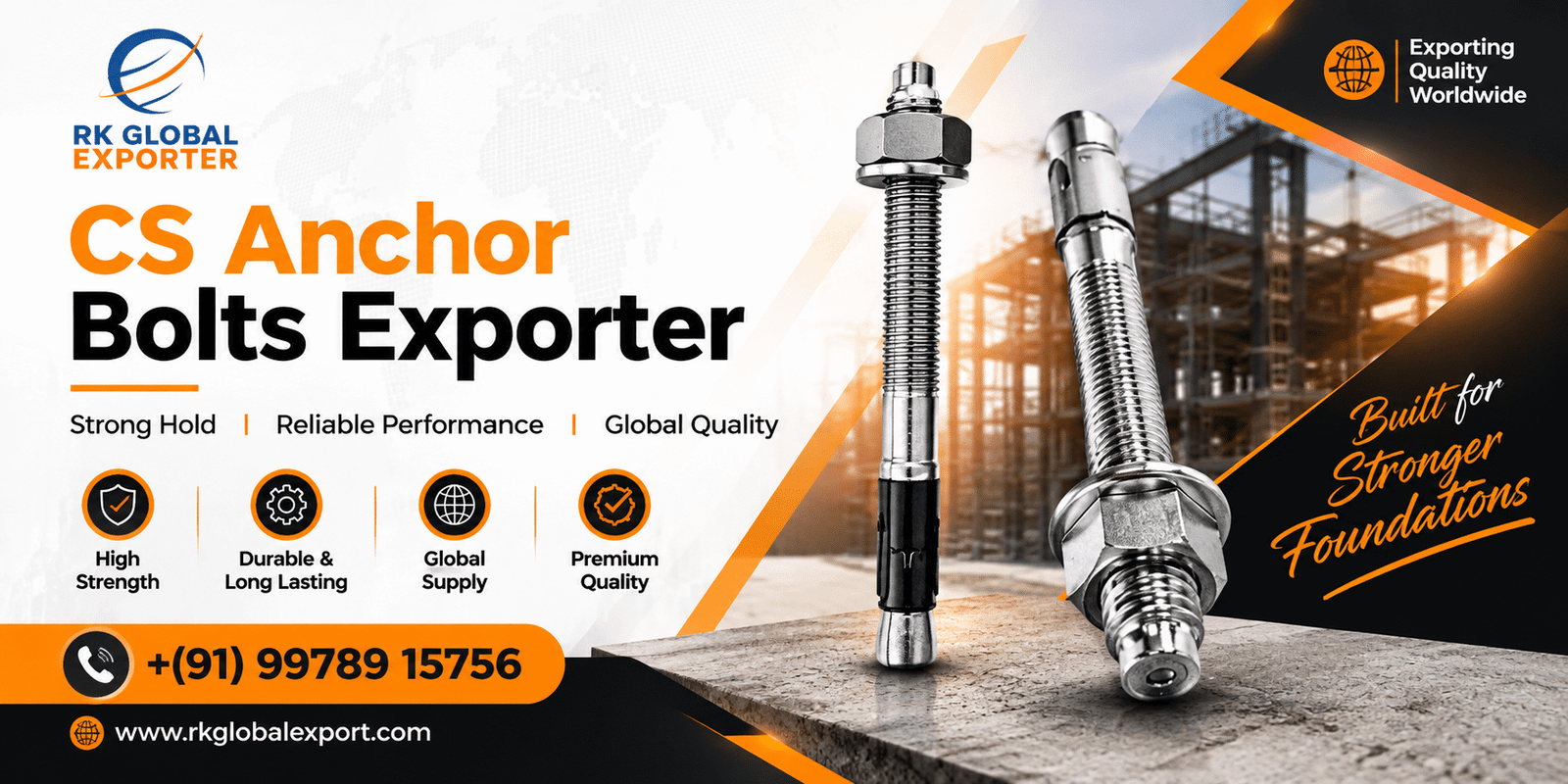 CS Anchor Bolts Exporter